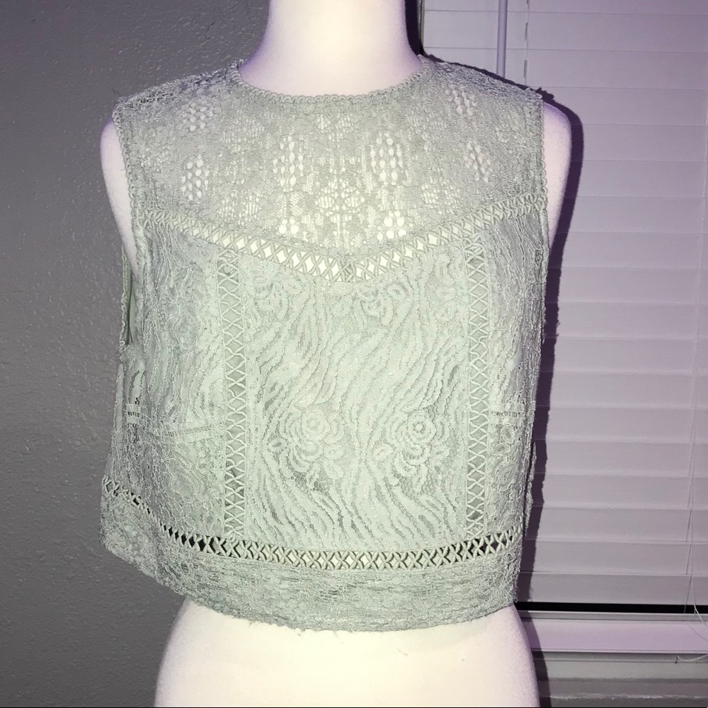 Light green blouse